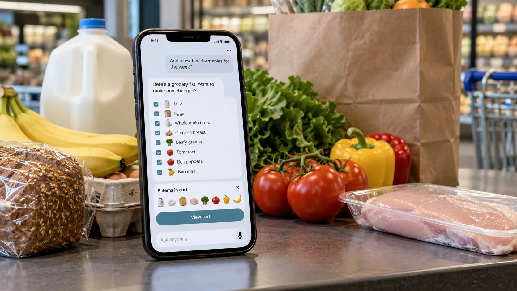 Albertsons расширяет покупки продуктов через ChatGPT