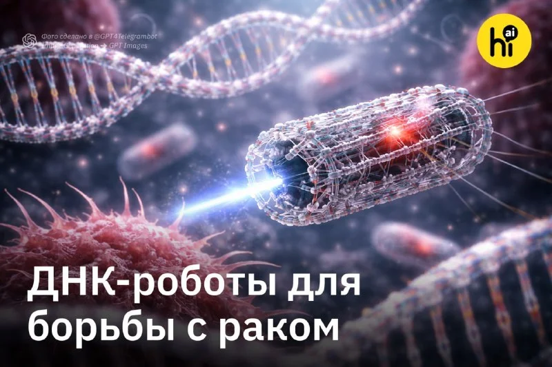 Нано-курьеры спешат на помощь: как ДНК-роботы изменят наше здоровье и вылечат всё