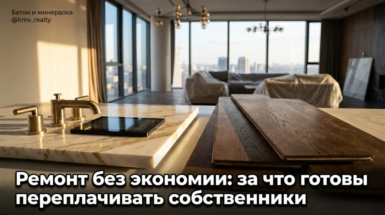 Ремонт без экономии: за что готовы переплачивать собственники