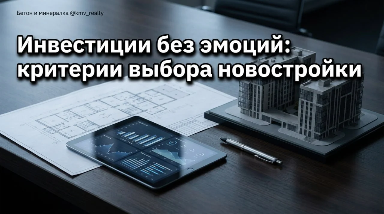 Инвестиции без эмоций: критерии выбора новостройки