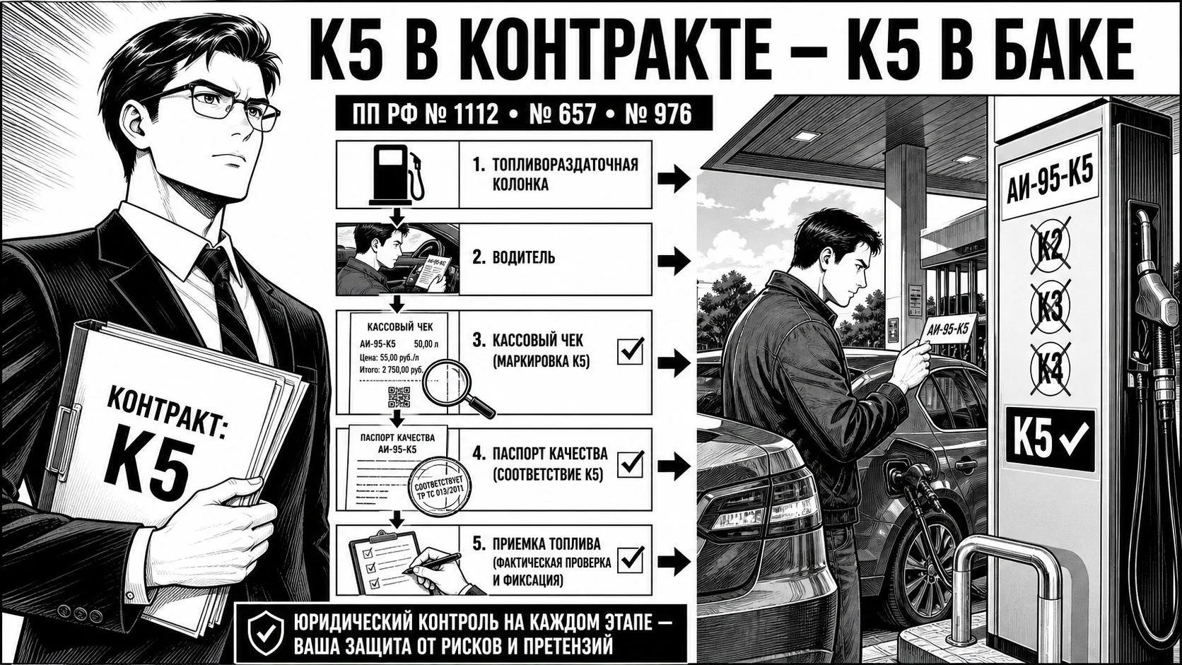 Часть1. К5 в контракте — К5 в баке?