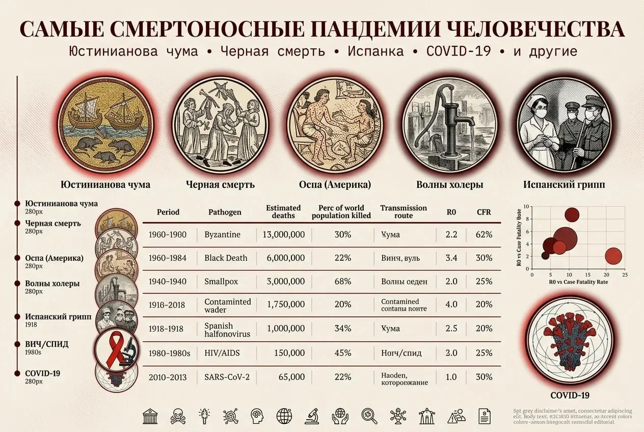 Промпт для генерации: детальная инфографика