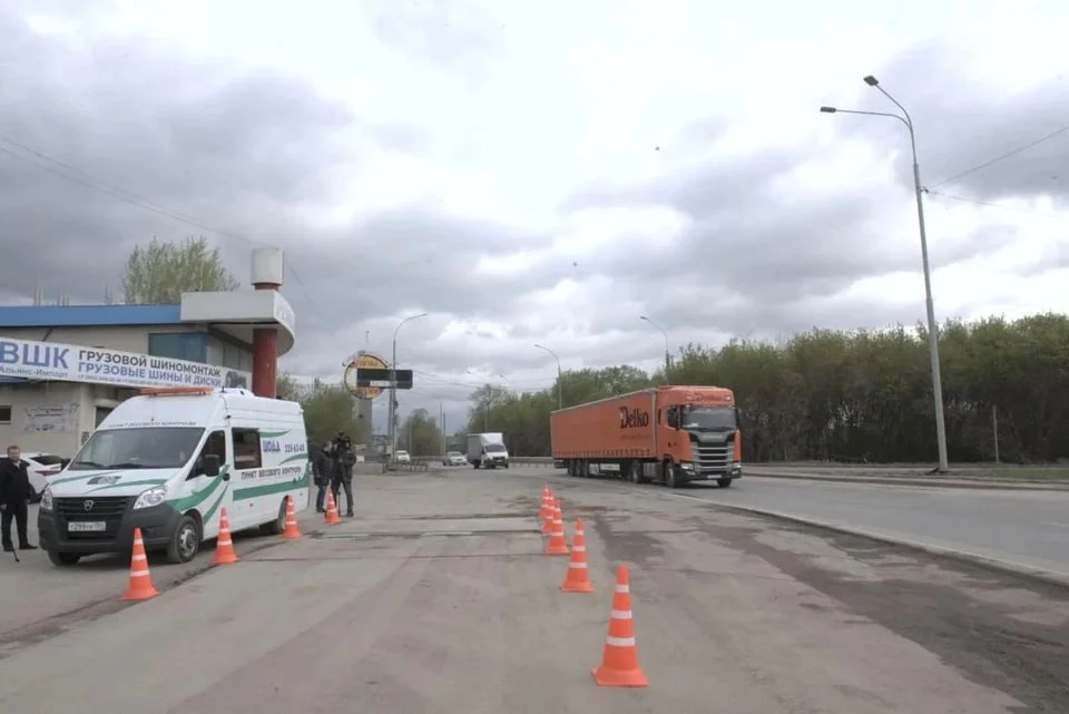 В Новосибирской области запустили мобильный весогабаритный контроль