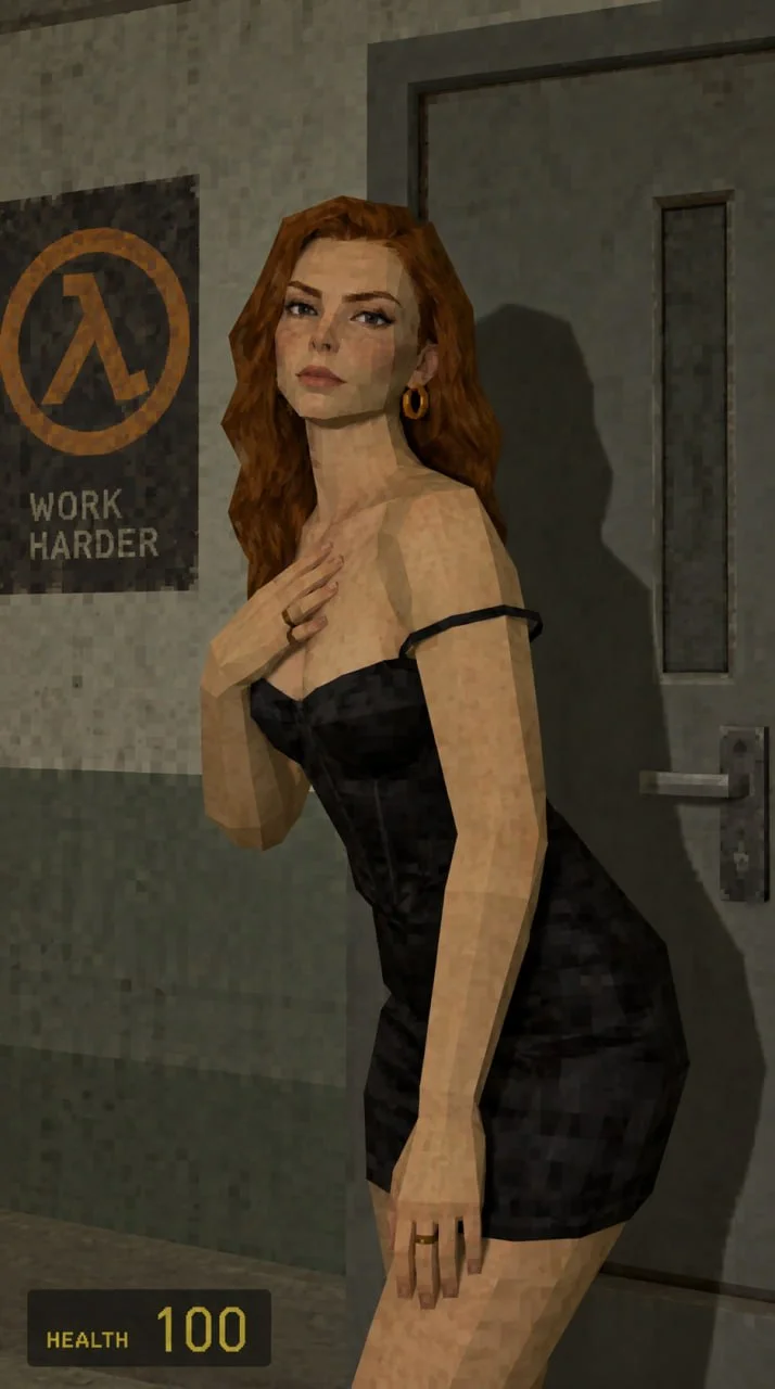 😶 В стиле Half-life