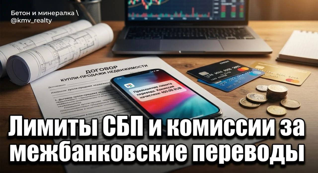 Лимиты СБП и комиссии за межбанковские переводы
