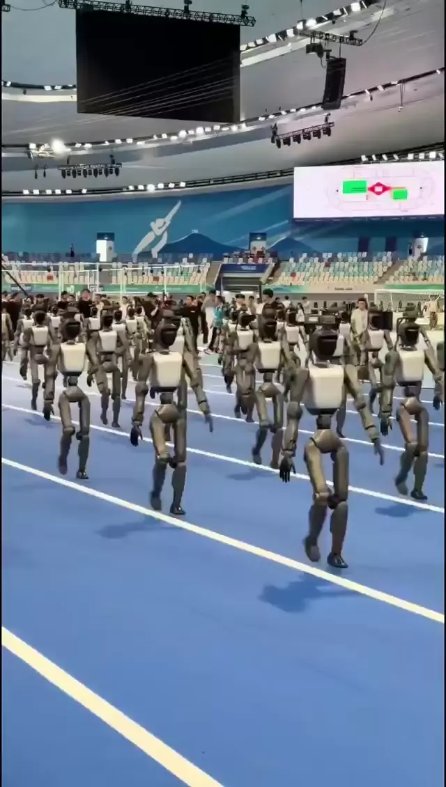 Вторая Всемирная Олимпиада Гуманоидных Роботов (World Humanoid Robot Games) проходит прямо сейчас в