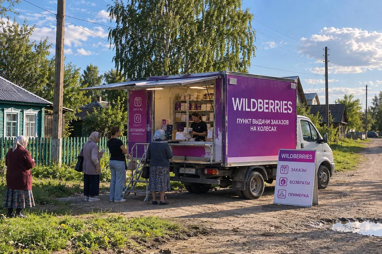 Wildberries запустили ПВЗ на колёсах