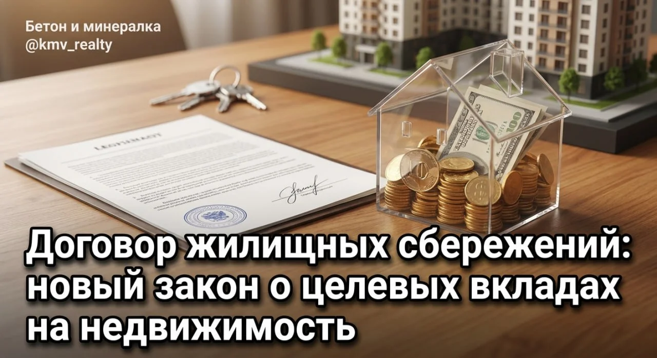 Договор жилищных сбережений: новый закон о целевых вкладах на недвижимость