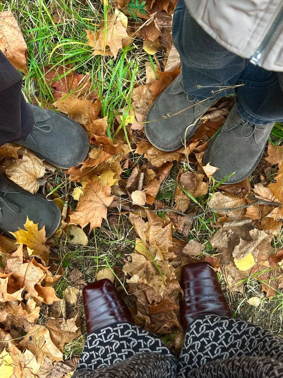 Вчера устроили себе небольшой семейный выходной в Переделкино 🍂🤎