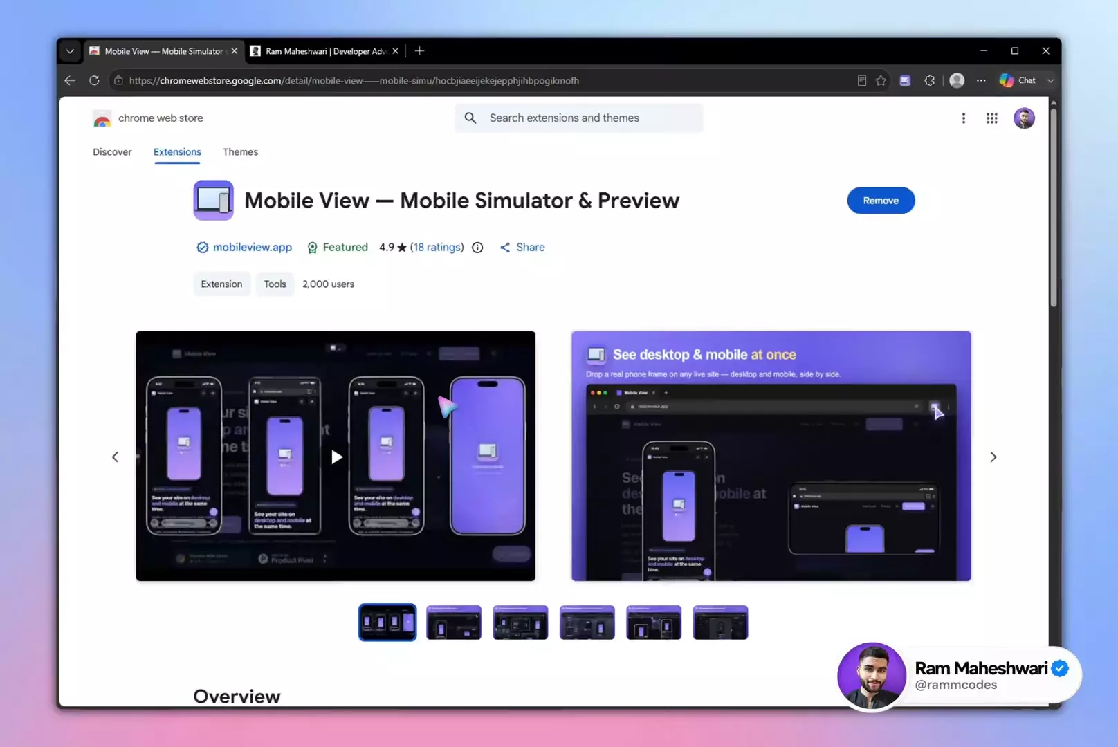 Нашли очень удобное расширение Google Chrome для проверки адаптивности сайтов
