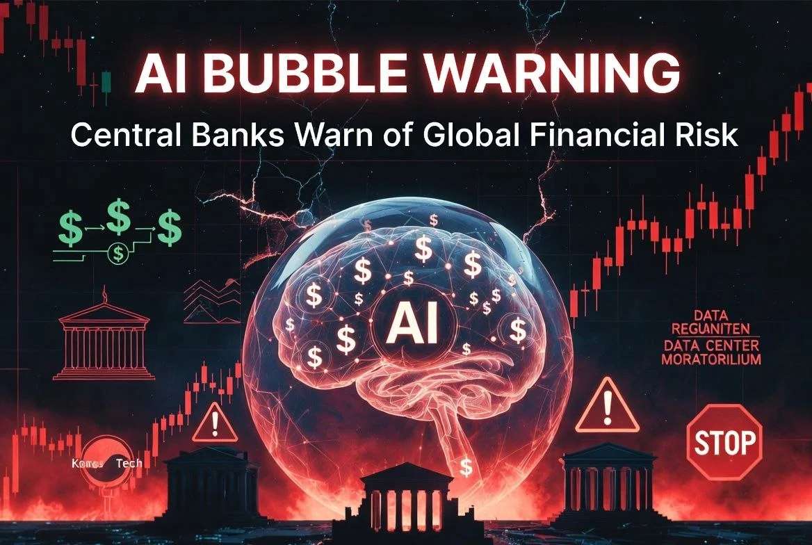 🚨 #новость Центробанки мира: AI-бум угрожает глобальным финансовым крахом