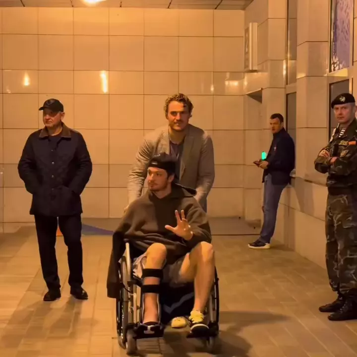 Защитник 🦬 минского Динамо Николас Мелош, получивший травму в драке с нападающим 🔵 московского