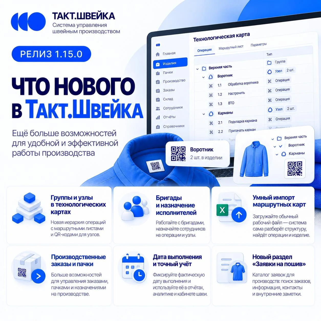 🚀 Вышло обновление Такт.Швейка 1.15.0