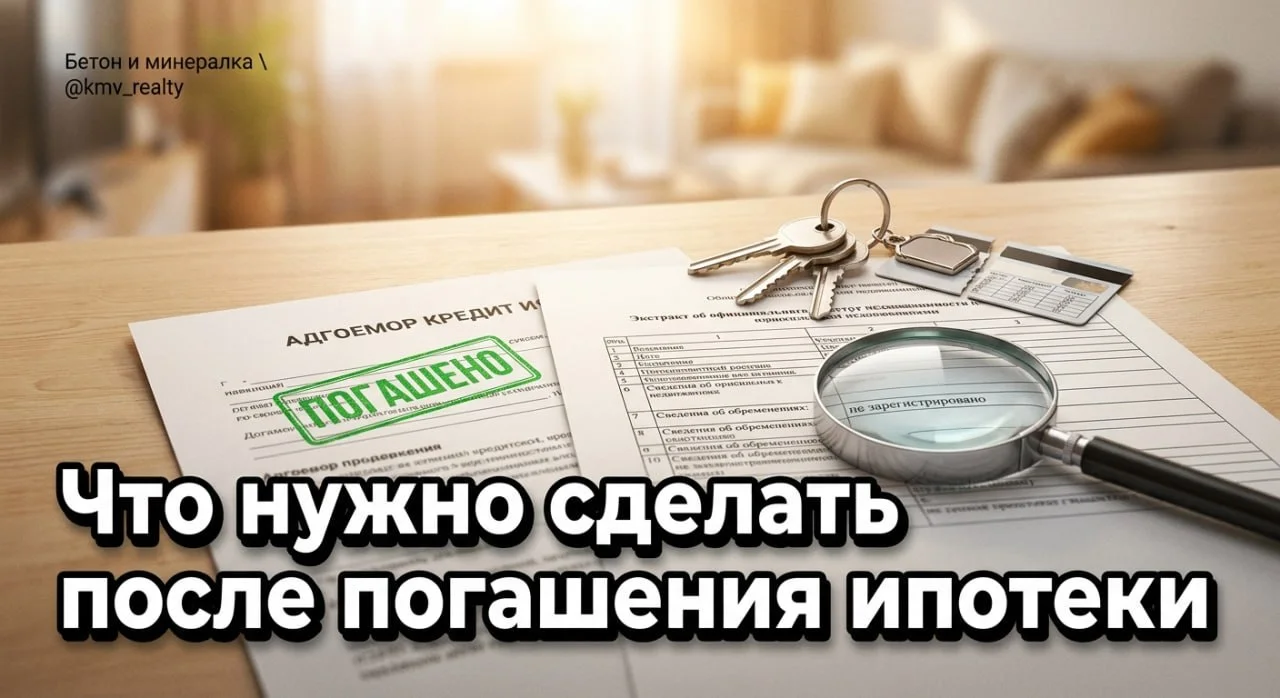 Что нужно сделать после погашения ипотеки