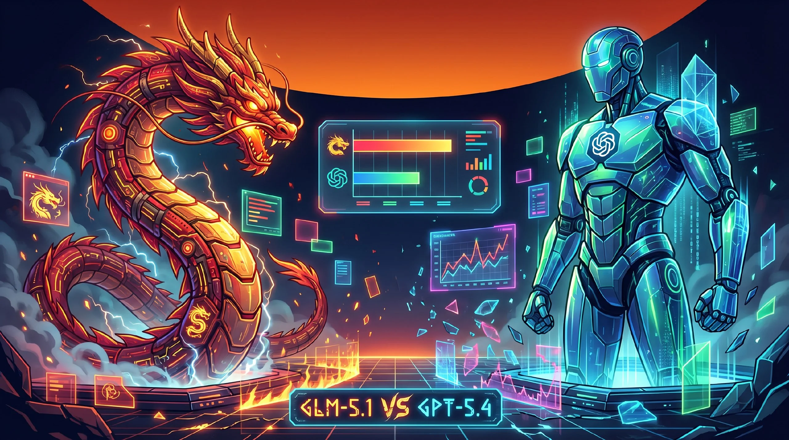🐉 GLM-5.1 — open-source модель из Китая, которая бьёт GPT-5.4 в кодинге