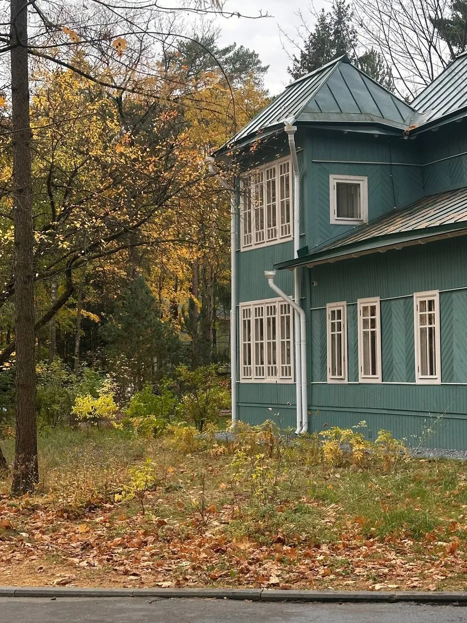 Вчера устроили себе небольшой семейный выходной в Переделкино 🍂🤎