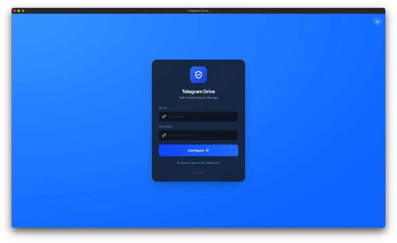 Telegram Drive - это кроссплатформенное десктопное приложение с открытым исходным кодом