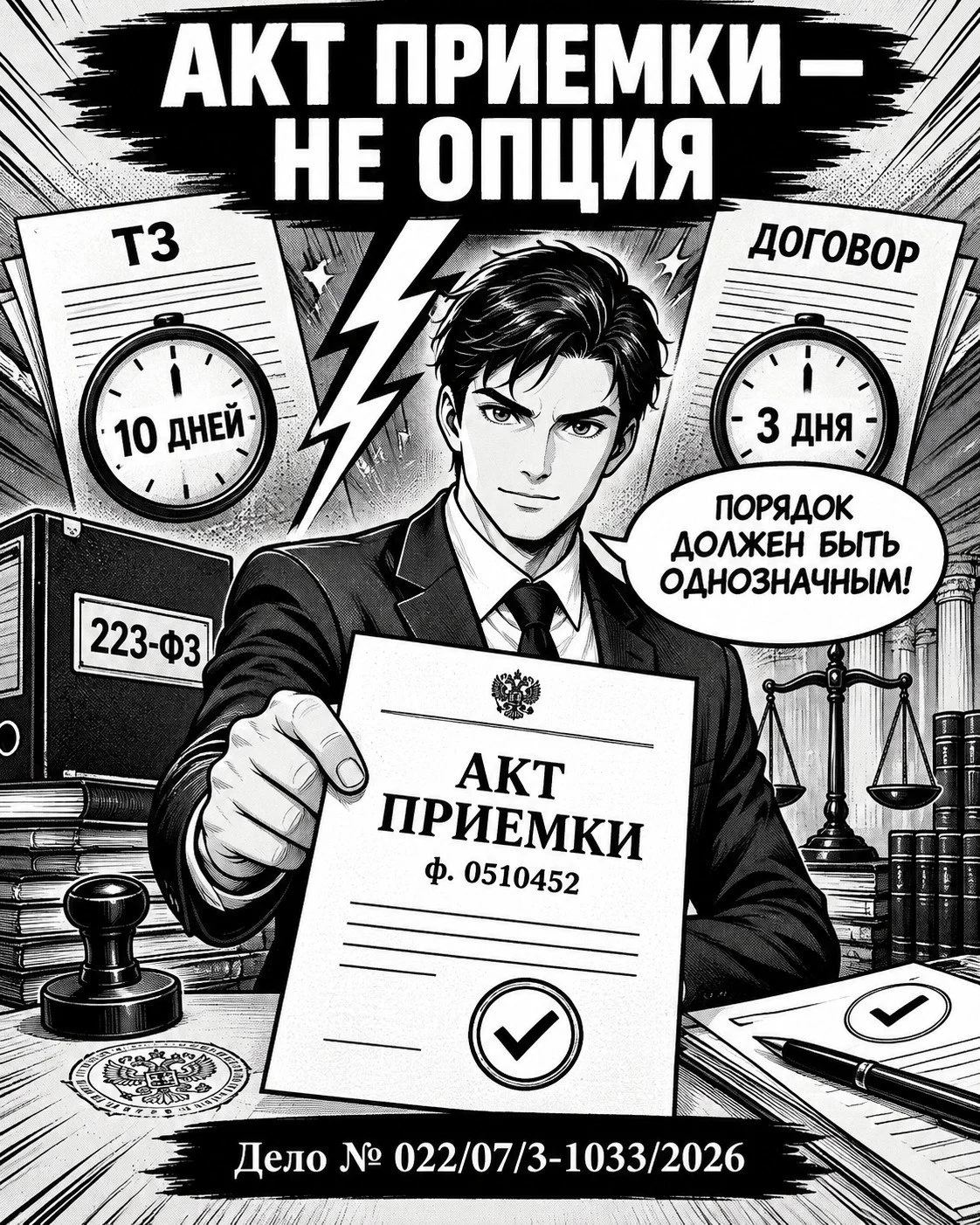 2️⃣2️⃣3️⃣АКТ ПРИЕМКИ — НЕ ОПЦИЯ: УФАС УКАЗАЛО НА ПРОТИВОРЕЧИЯ В ДОКУМЕНТАХ