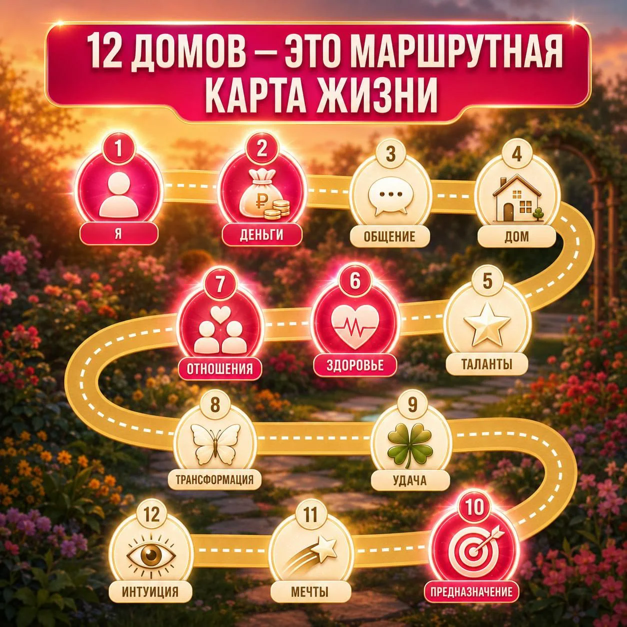 💬 Какая ваша маршрутная карта на солнцестояние и на всю жизнь?