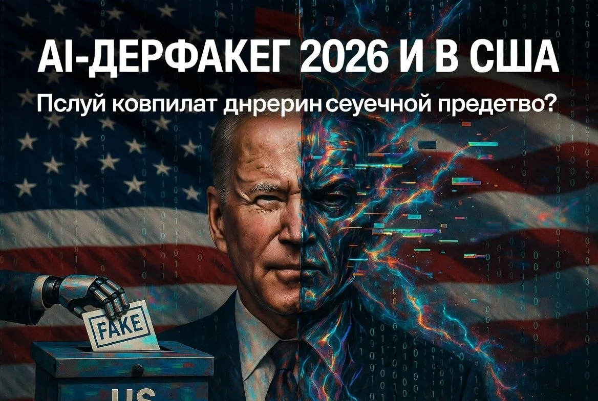 🗳 #новость AI-дипфейки захватили выборы в США — и никто не может их остановить