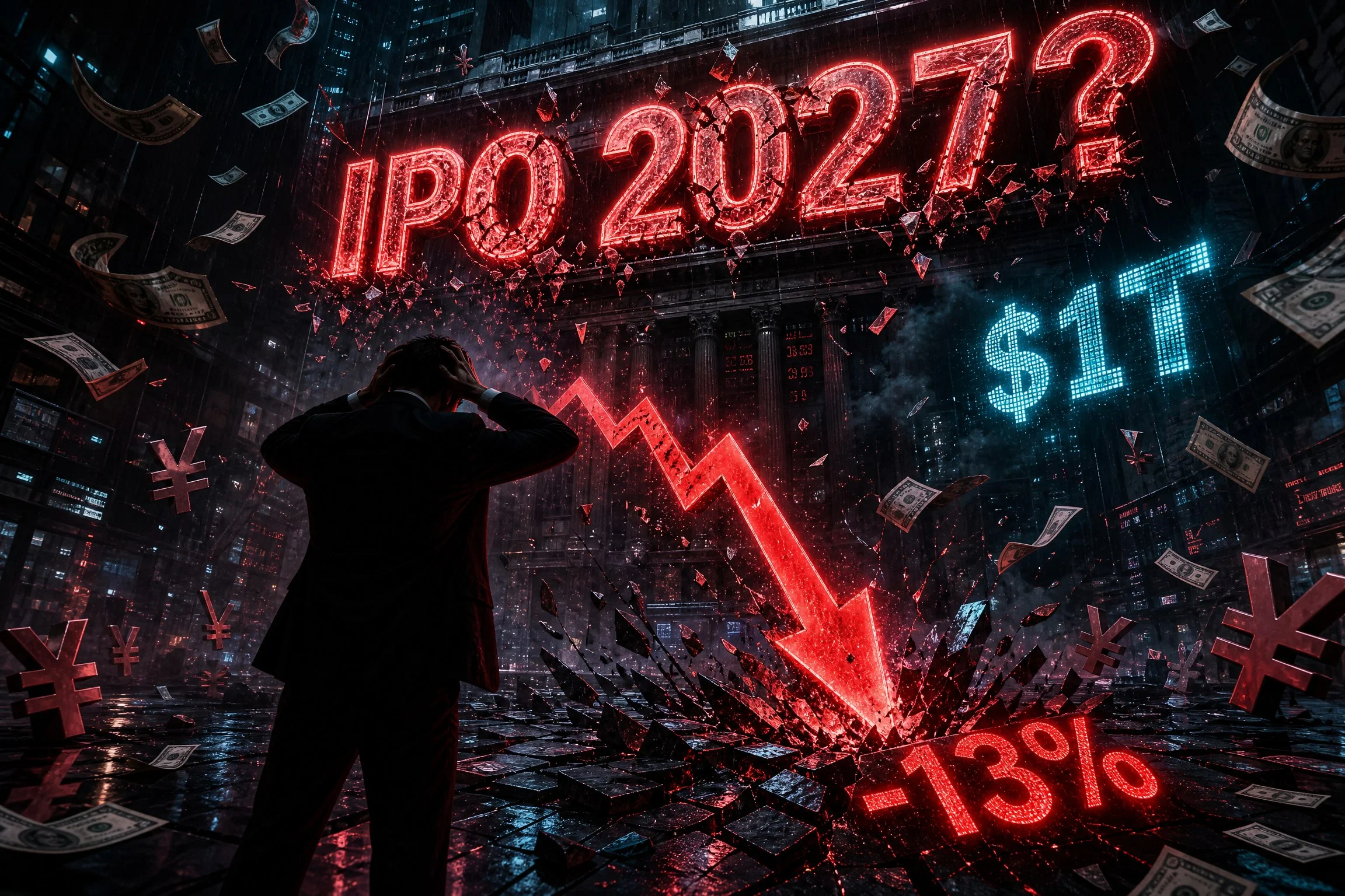 🚨 OpenAI СЛИВАЕТ IPO года. SoftBank рухнул на 13% за день
