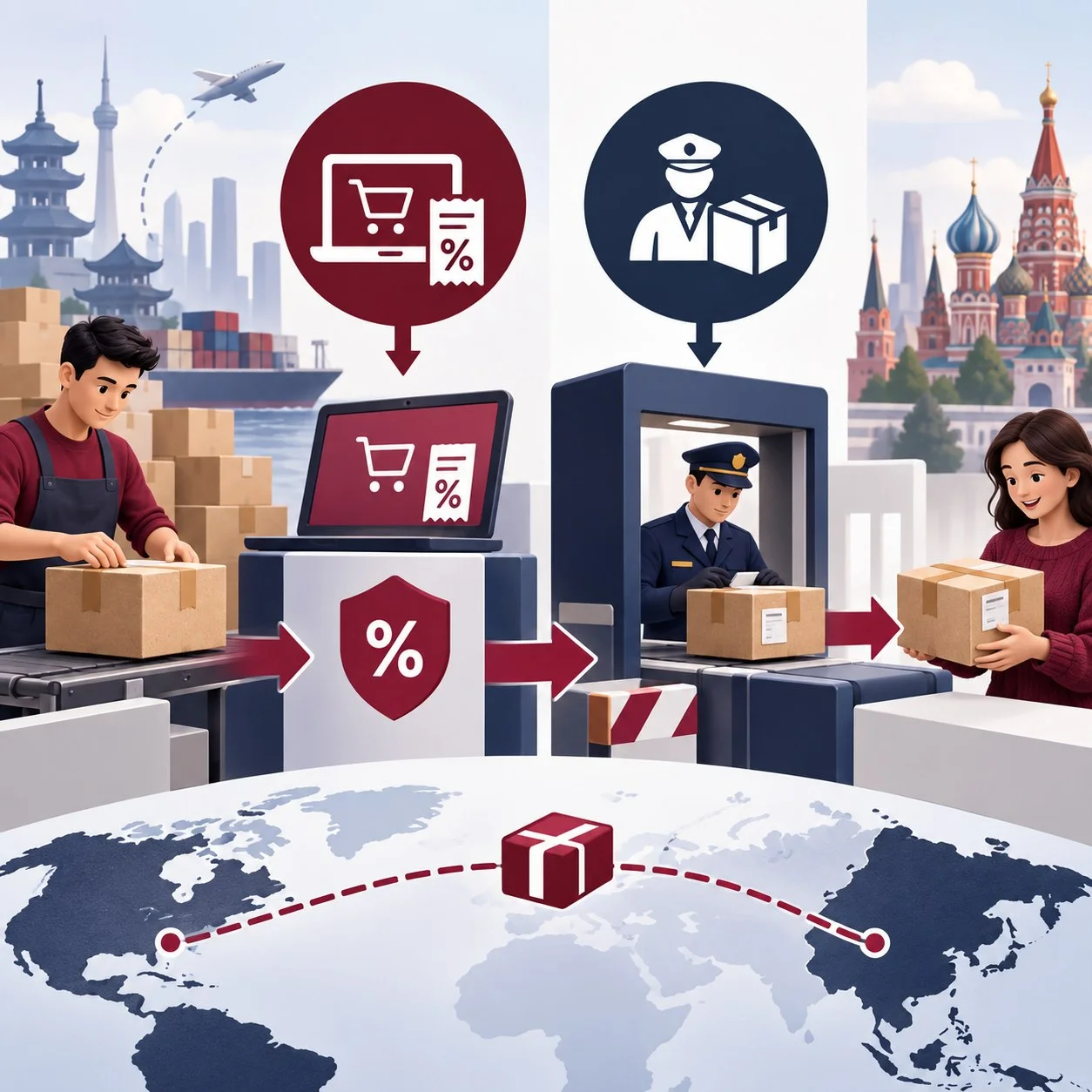 Трансграничным онлайн-покупкам предложили НДС 22%