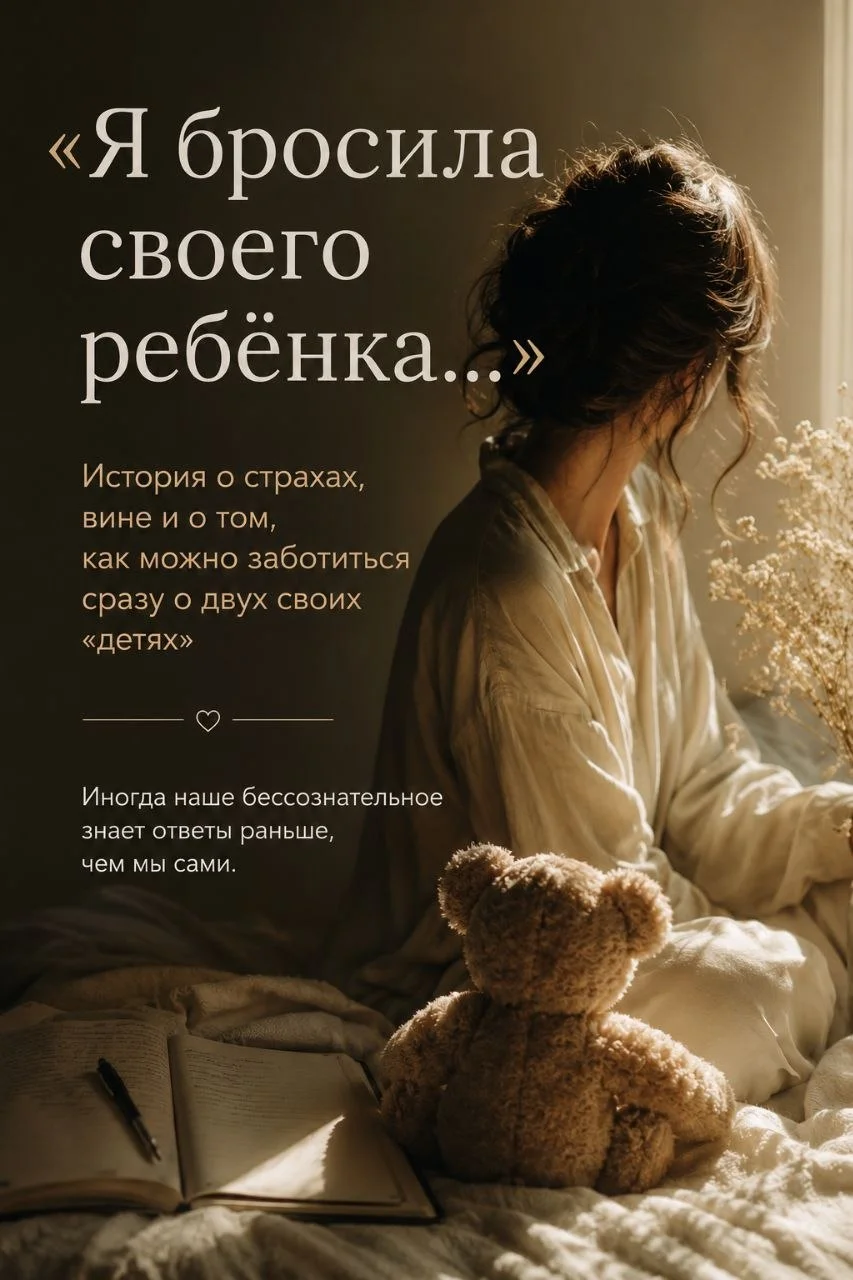 Я бросила своего ребёнка…