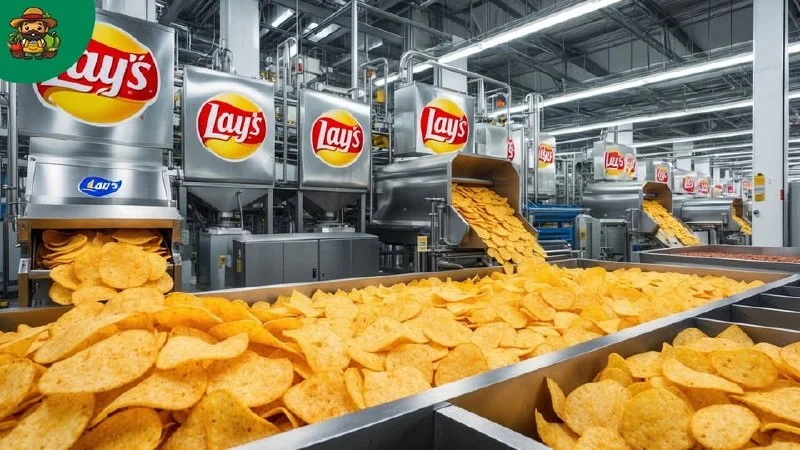 Самый продаваемый продукт в России — чипсы Lay’s