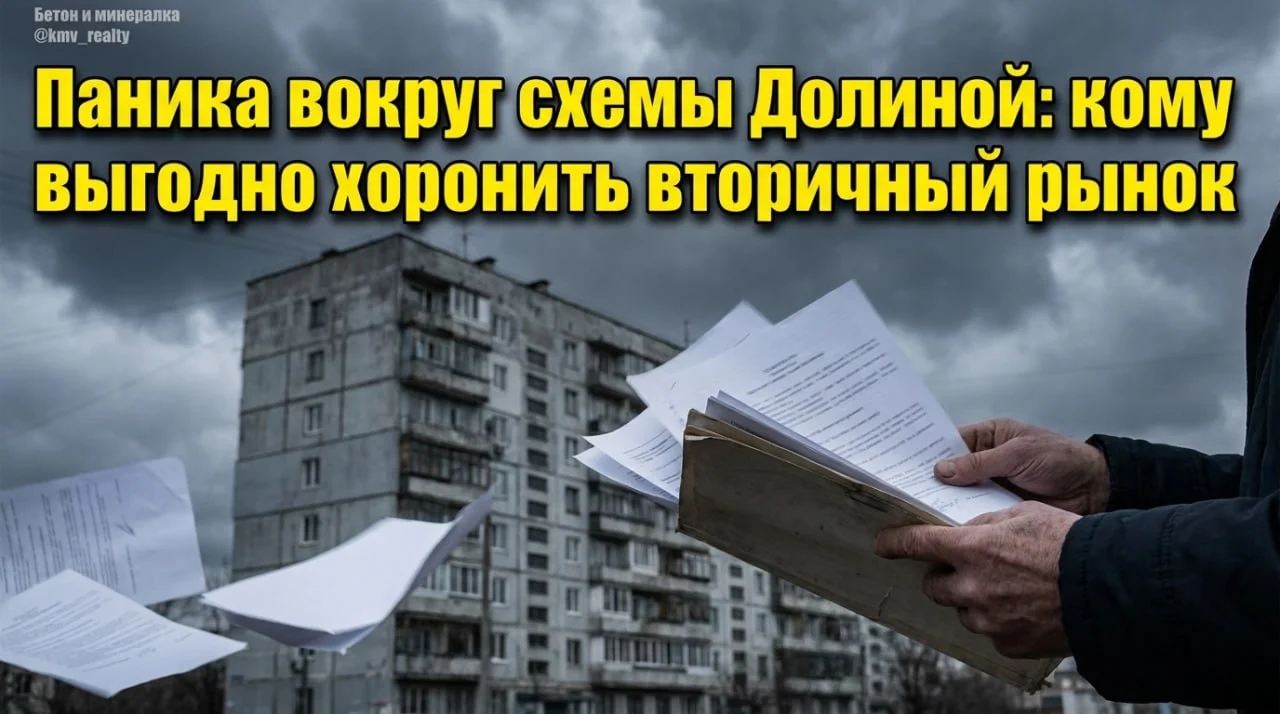 Паника вокруг схемы Долиной: кому выгодно хоронить вторичный рынок