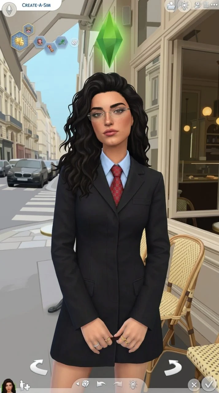 😄Sims 4 Генерируем фотографию в стиле игры Sims 4 по этому промпту: Преобразуй человека на