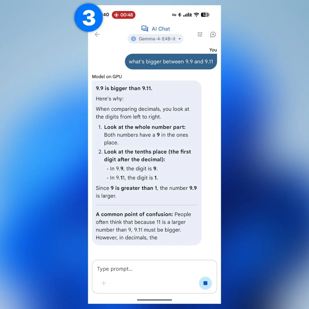 Дружеское напоминание: у Google есть официальное приложение для запуска Gemma 4 прямо на телефоне
