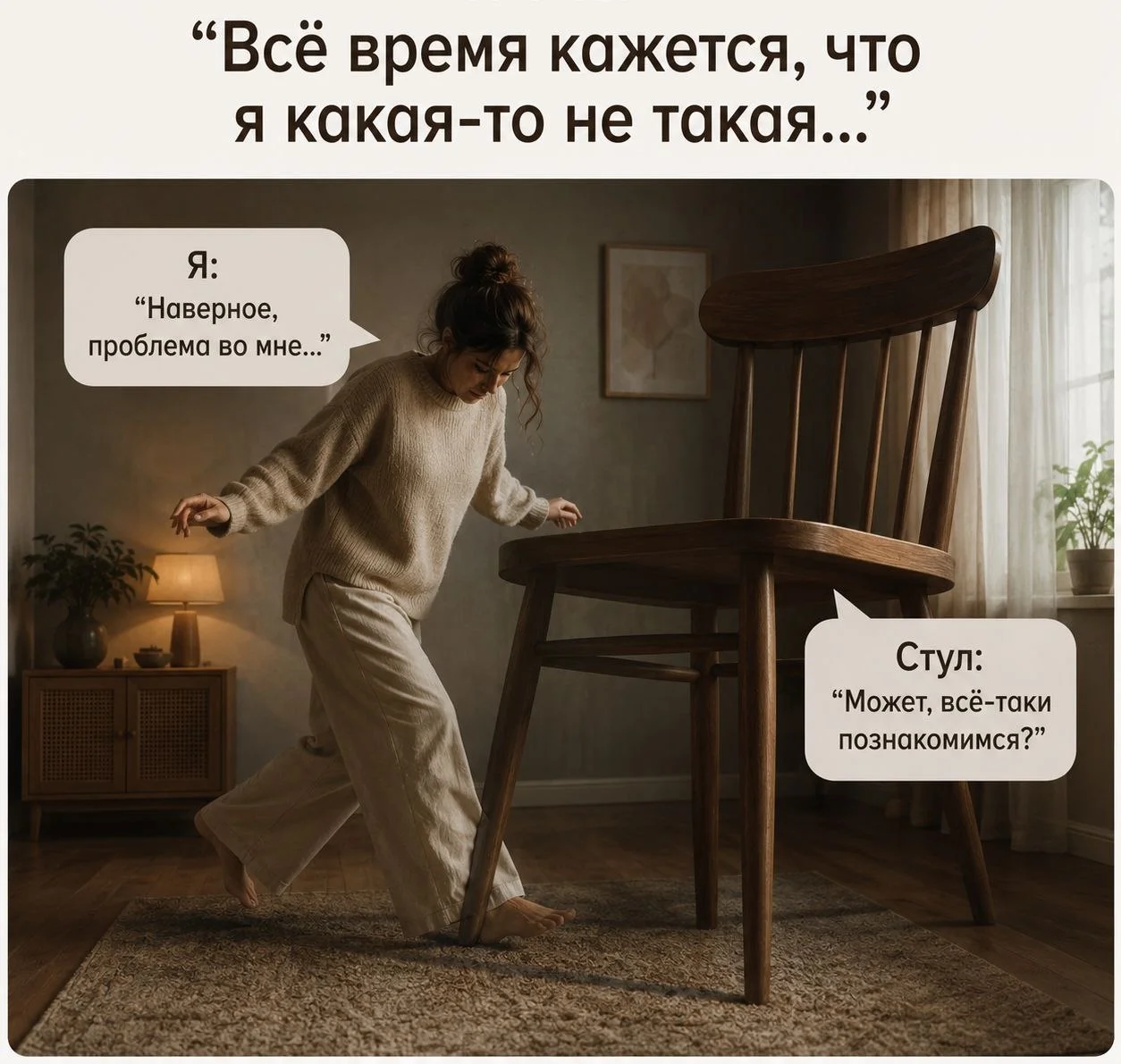 Что если, проблема не в вас!