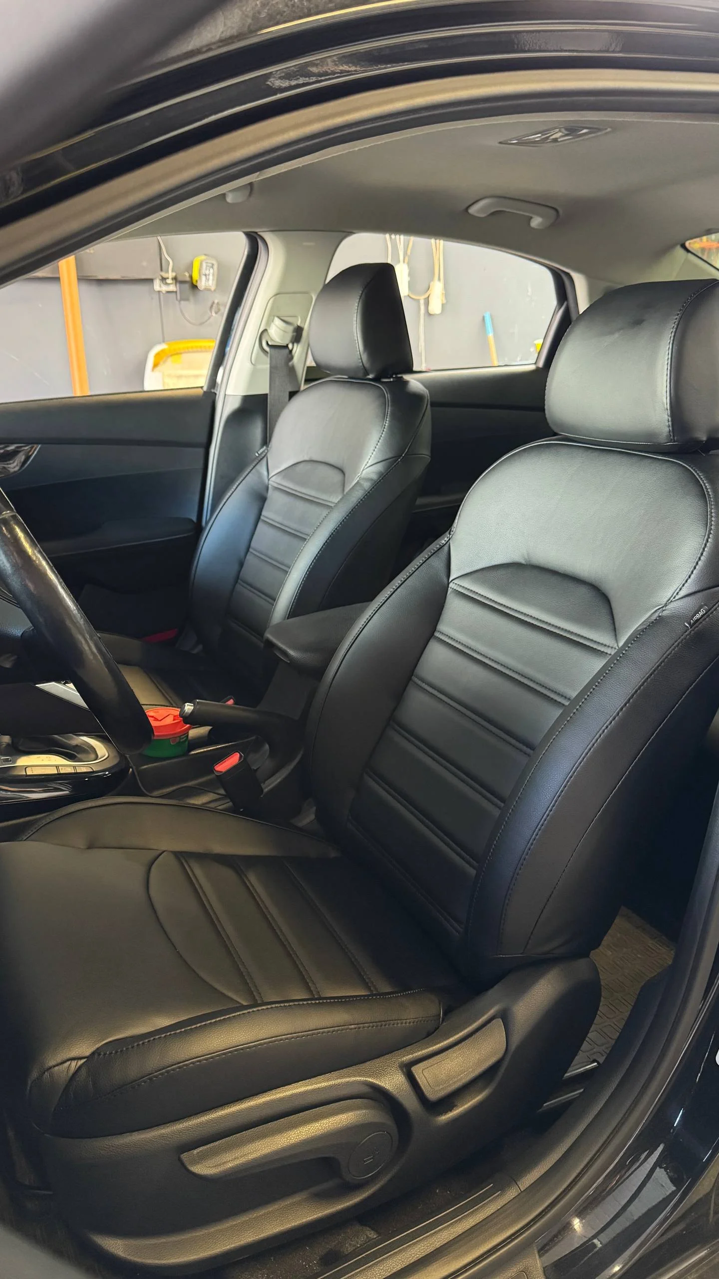 Kia Cerato Пошит и установлен комплект в категории Base+ с усилением лицевых частей переднего