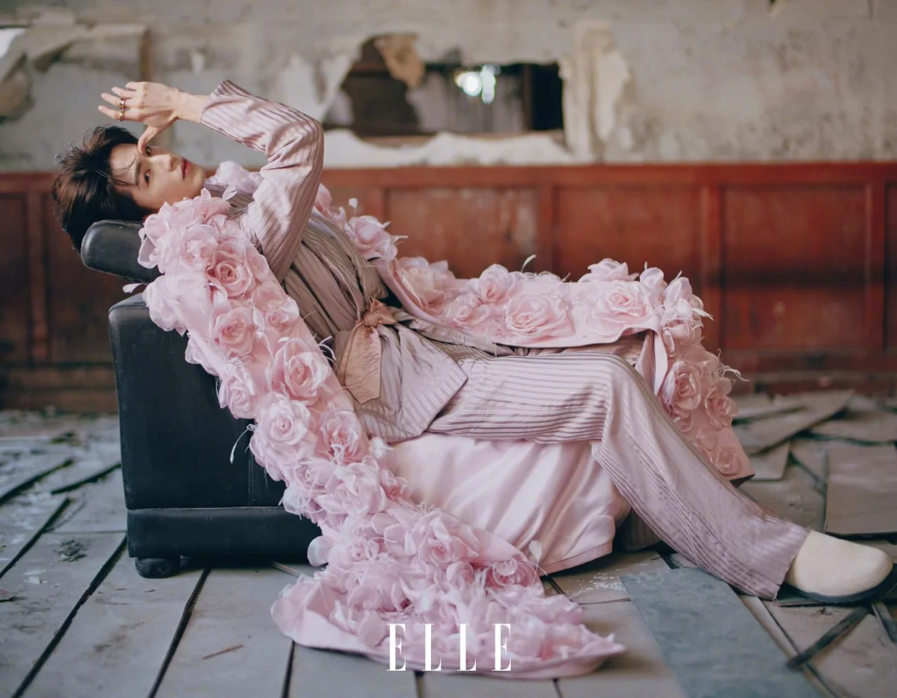Чжан Линхэ для апрельского номера журнала ELLE