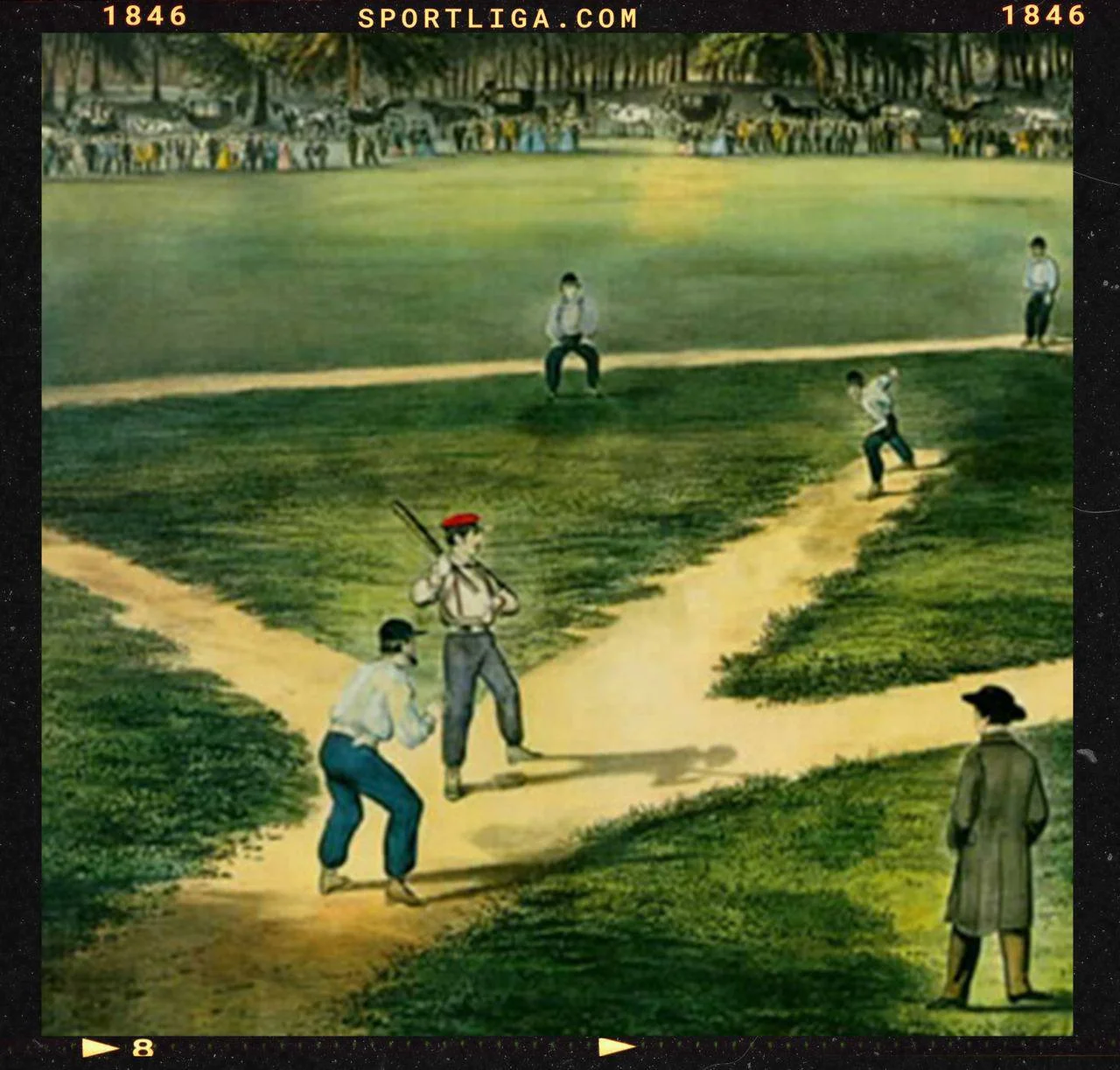 Ровно 180 лет назад состоялась первая игра в бейсбол ⚾️