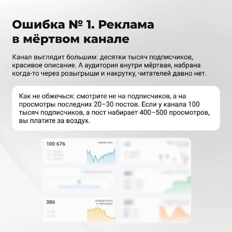 Почему реклама в Telegram не работает
