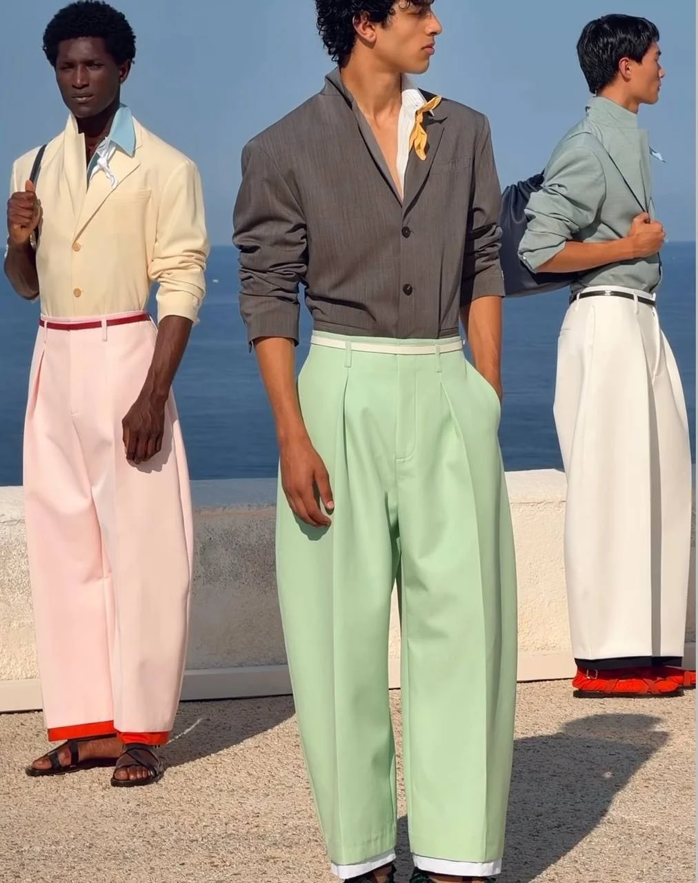Просто какая-то услада для глаз от последнего показа Jacquemus