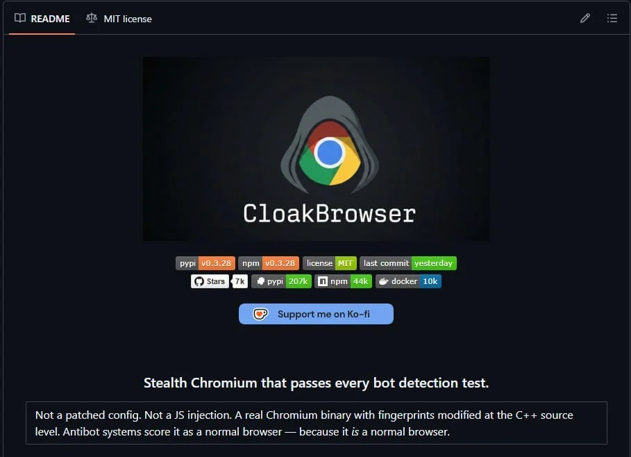 Обходим защиту: вышел CloakBrowser для полной анонимности