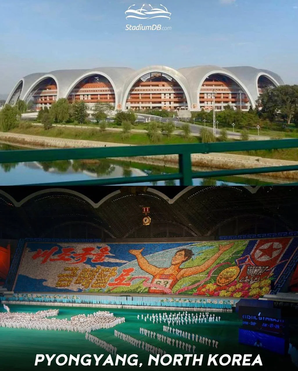 Интересная архитектура стадионов, которые поражают воображение 🏟