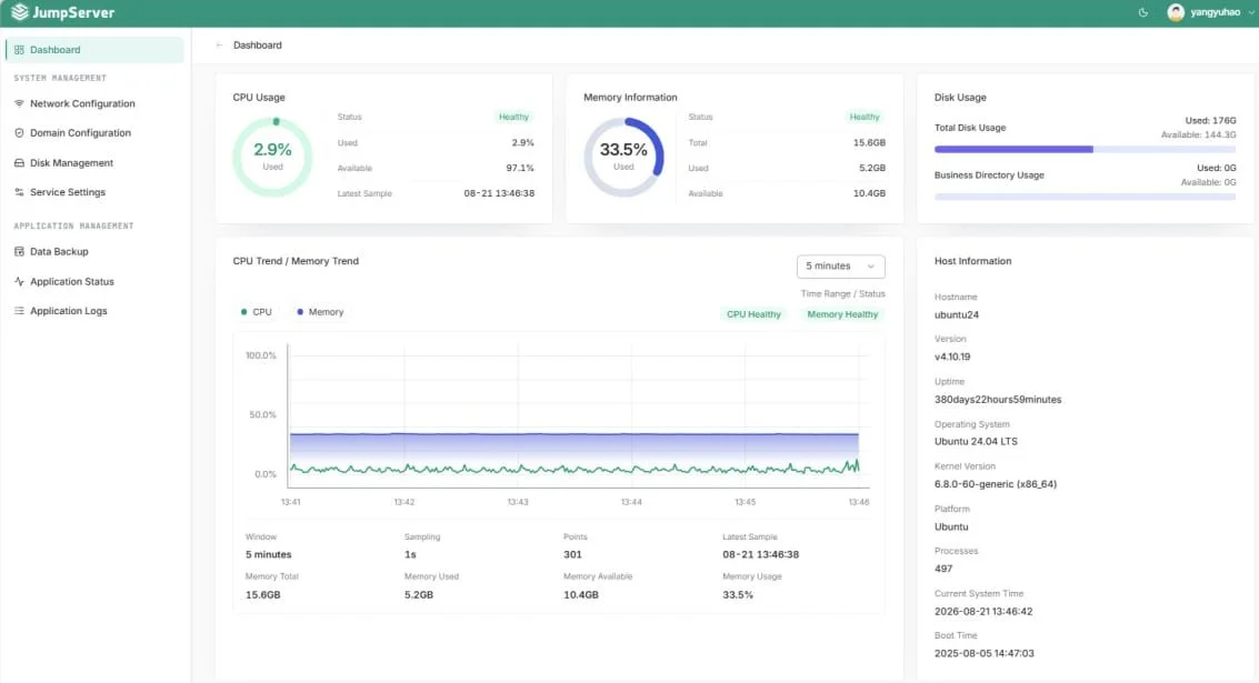 Вышла новая версия JumpServer v4.10.19