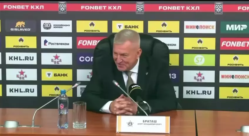 🎙 Главный тренер ⚓️ Адмирала Олег Браташ - об идее пробивать 🥅 буллиты перед матчами 🏒 КХЛ