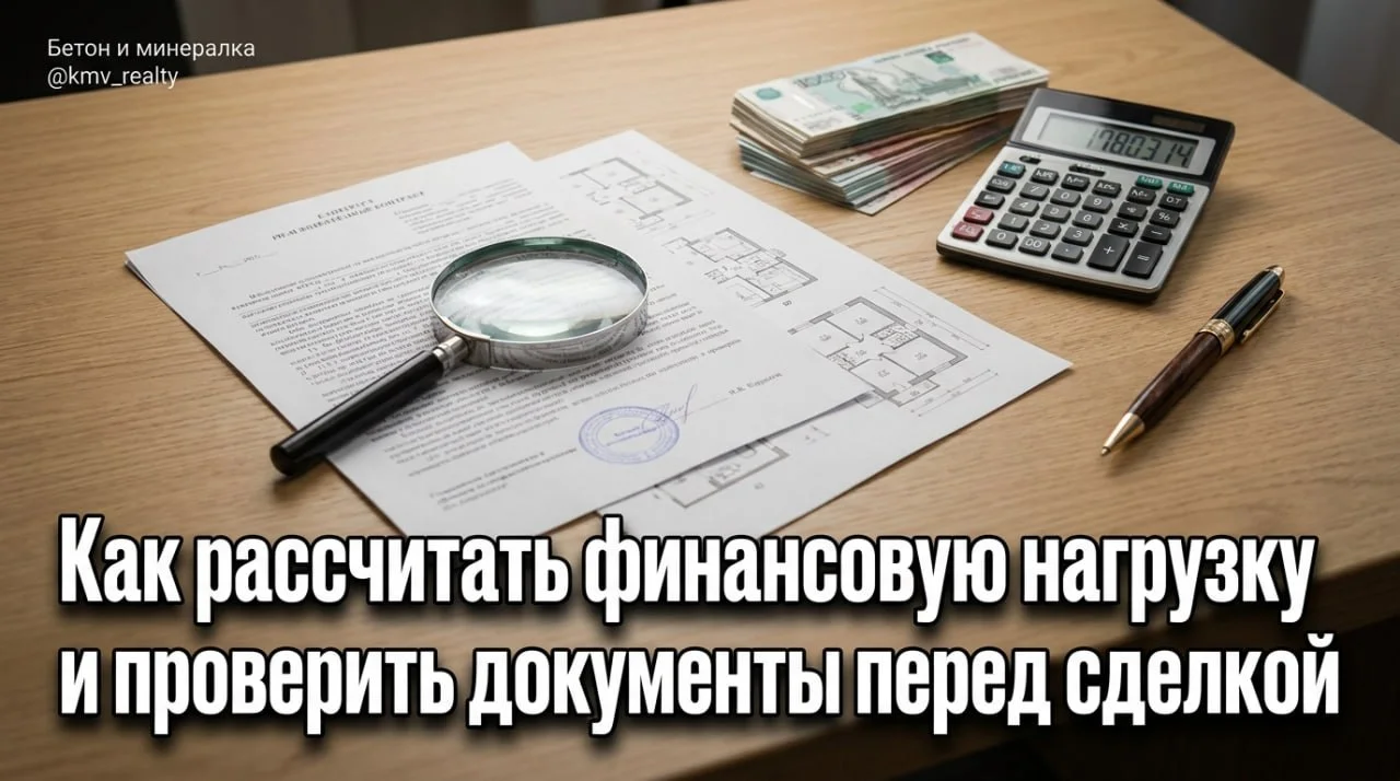 Как рассчитать финансовую нагрузку и проверить документы перед сделкой