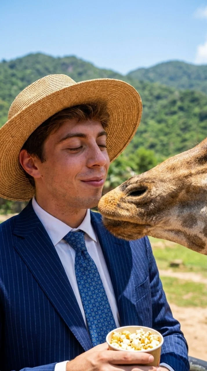 🦒Фото с жирафом