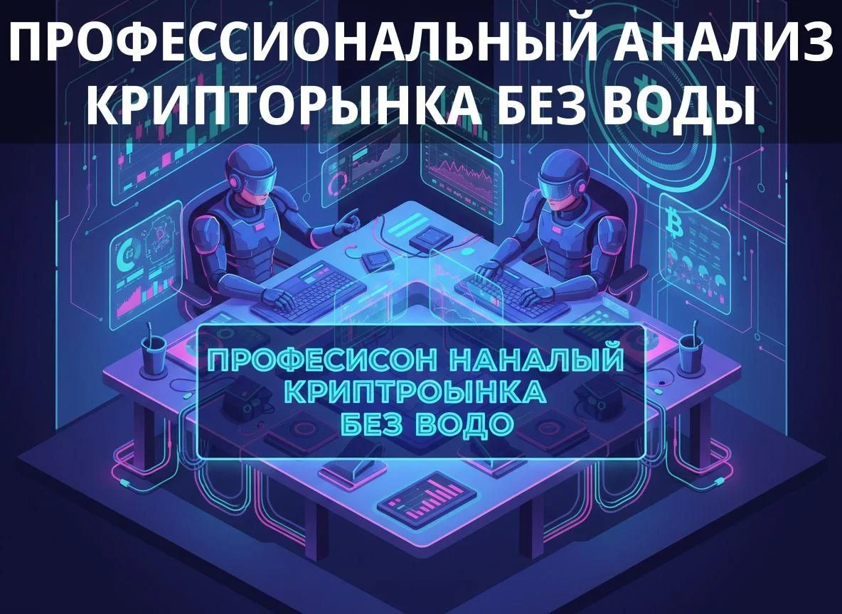 Нашёл канал без воды и обещаний, где действительно делают профессиональный анализ крипторынка в
