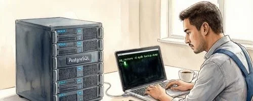 Восстановление базы данных в PostgreSQL