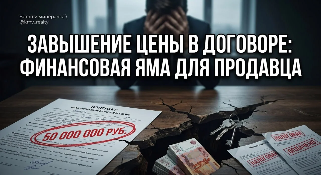 Завышение цены в договоре: финансовая яма для продавца