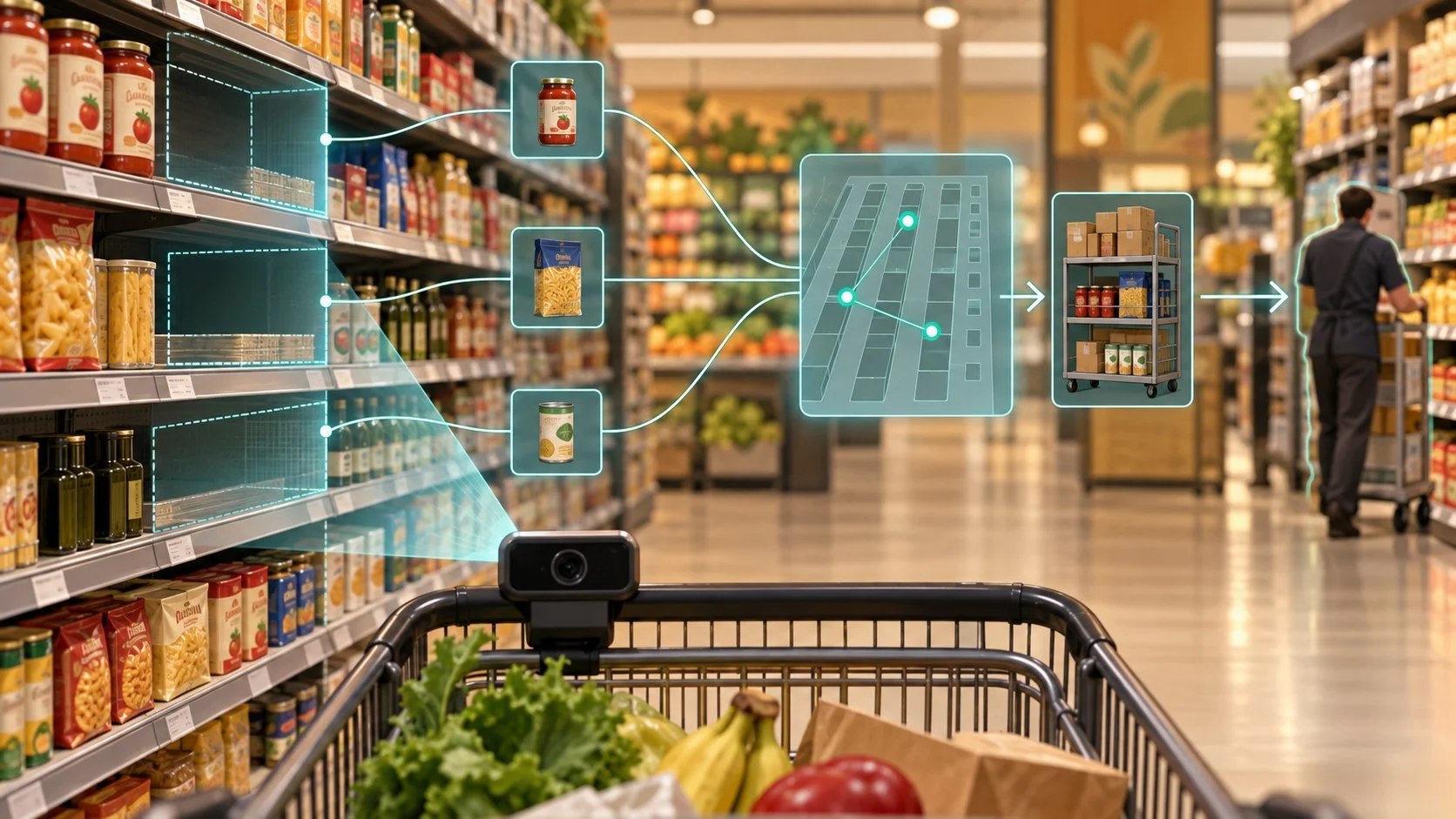 Instacart строит цифровую карту продуктовой полки из ежедневных сканов