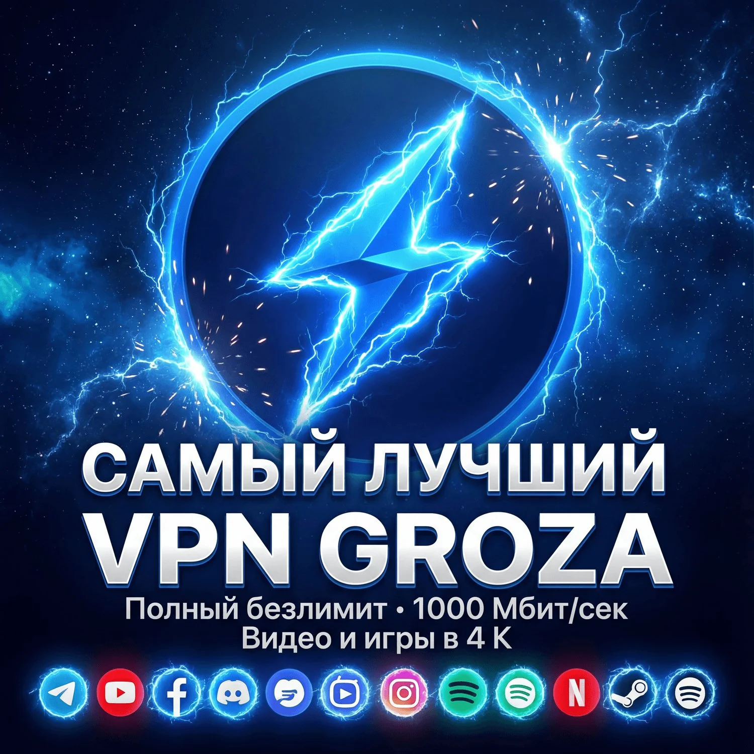 ⚡️ VPN GROZA — МОЩНЫЙ И НАДЁЖНЫЙ VPN В 2026 ГОДУ