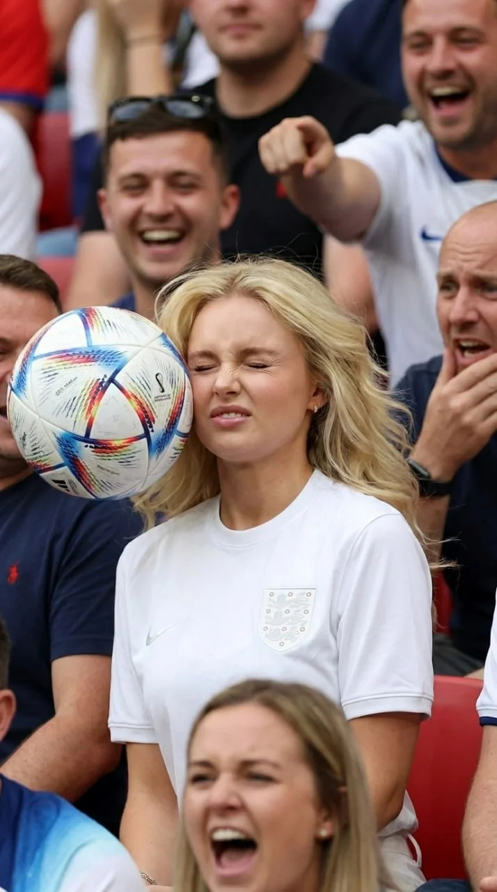 ⚽️ Мячом по лицу