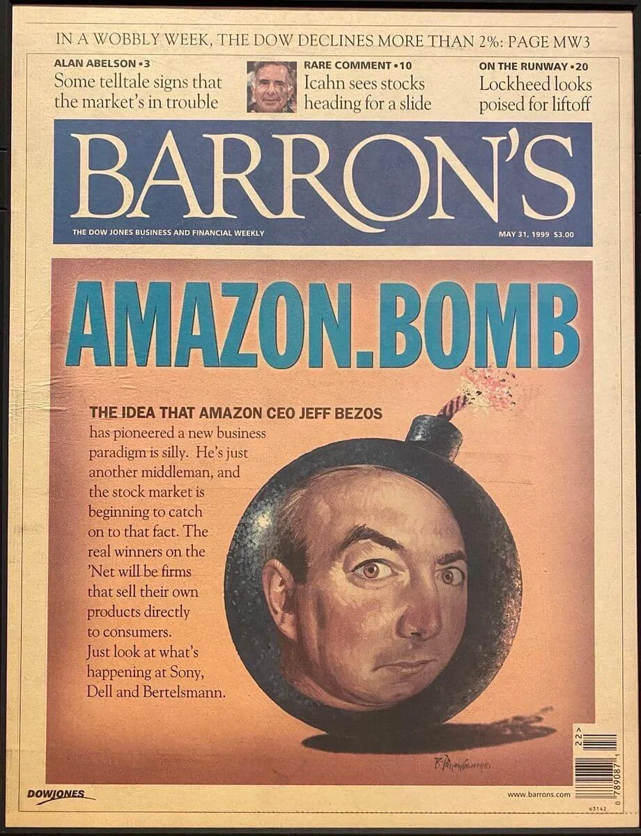 Как Amazon пережила крах доткомов